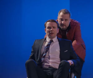 Pierwsza miłość odc. 3077. Bartek (Rafał Kwietniewski), Mateusz (Lesław Żurek)