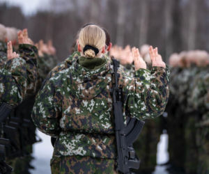Finlandia - żołnierze podczas ćwiczeń