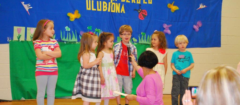 Dzieci z Polskiej Szkoły św. Michała w Lyndhurst