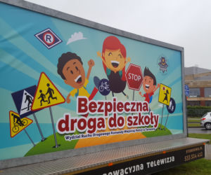 Policyjna akcja Bezpieczna droga do szkoły w Tarnowie