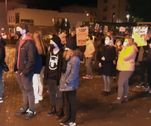 Trzeci dzień protestów w Iławie (28.10.2020)
