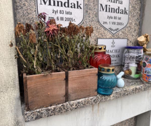 Tak dziś wygląda grób Macieja Mindaka