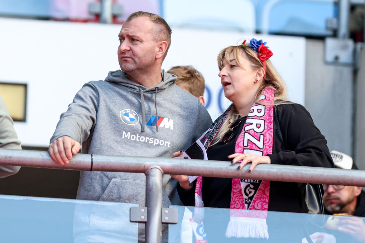 Zdjęcia kibiców i zawodników z derbów Górnego Śląska