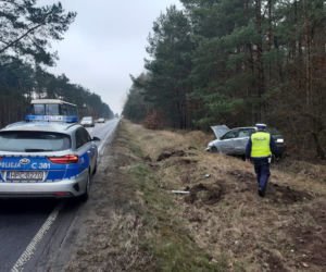 Chwile grozy w Toruniu. Kierowca miał gigantyczne szczęście!
