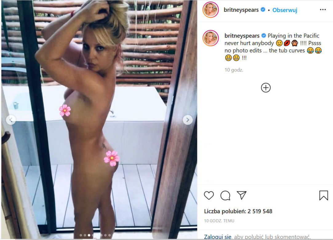 Tak zmieniały się piersi Britney Spears - galeria