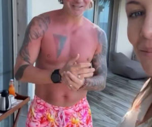 Małgorzata Rozenek i Radosław Majdan na Malediwach