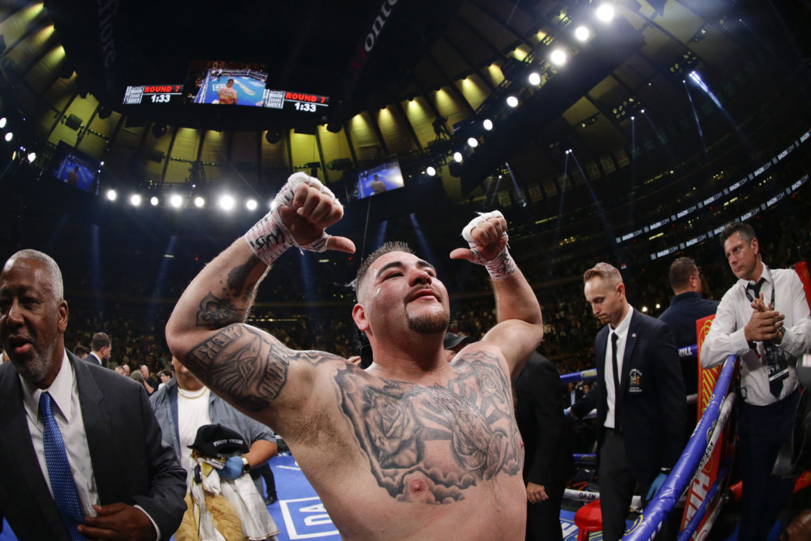Anthony Joshua przegrał z Andym Ruizem