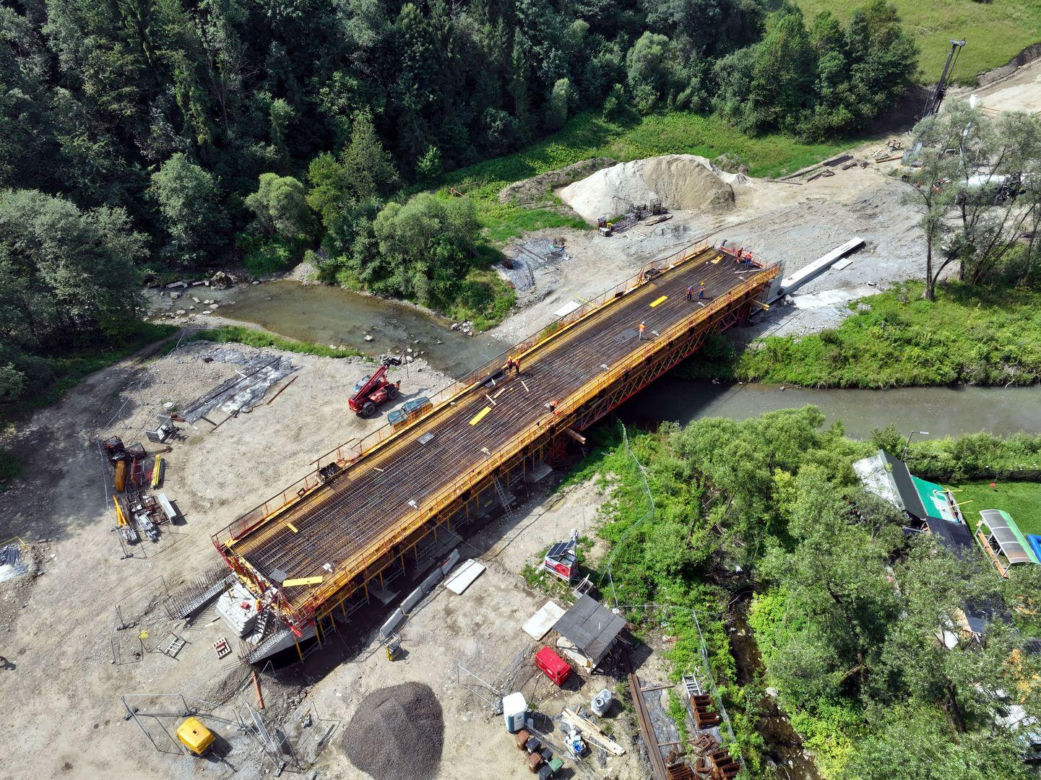 Inwestycja w Rabce Zaryte, zdjęcia lipiec 2024