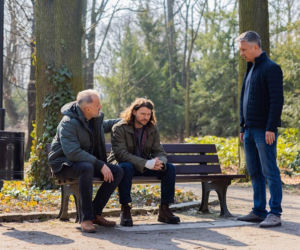 Pierwsza miłość, odcinek 4200: Paweł (Mateusz Kościukiewicz), Bartek (Rafał Kwietniewski), Artur (Łukasz Płoszajski)