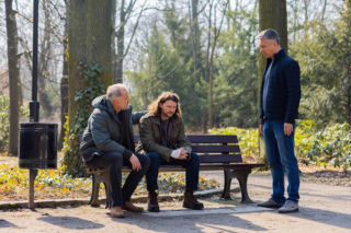 Pierwsza miłość, odcinek 4200: Paweł (Mateusz Kościukiewicz), Bartek (Rafał Kwietniewski), Artur (Łukasz Płoszajski)