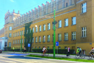 Utrudnienia na Grunwaldzkiej! Trwa budowa ścieżek rowerowych