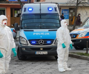 Białystok. Mężczyzna wyszedł ze szpitala. Do akcji wkroczyli policjanci