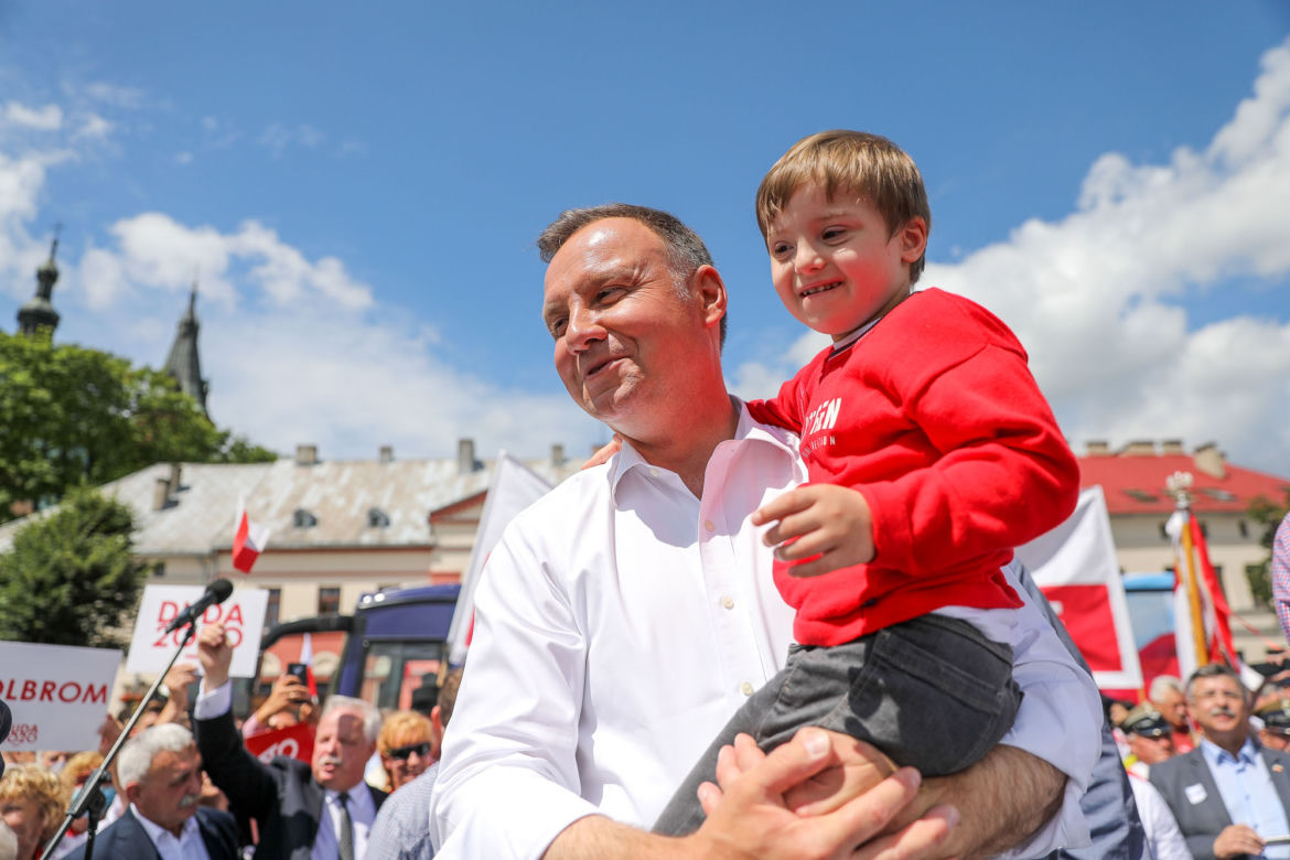 Andrzej Duda odwiedził Olkusz na kampanijnej trasie