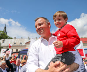 Andrzej Duda odwiedził Olkusz na kampanijnej trasie