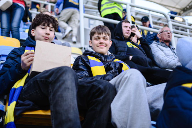 Arka Gdynia - Jagiellonia Białystok: Zdjęcia kibiców i zawodników z meczu 29. kolejki PKO BP Ekstraklasy