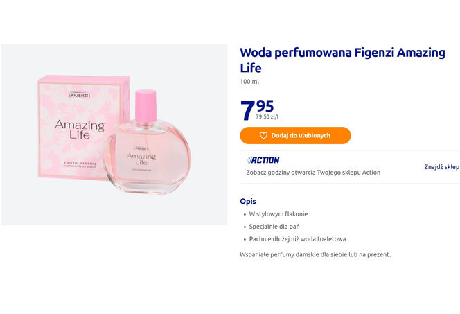 Perfumy z Action