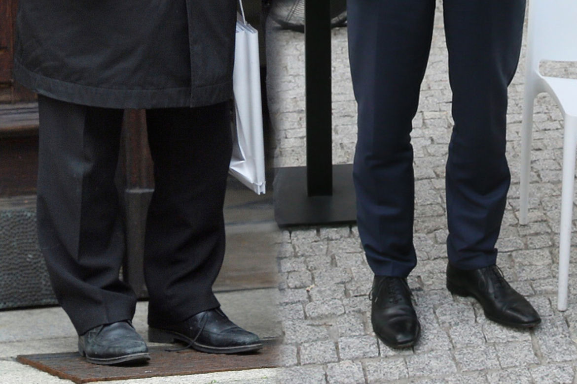 Stylista ocenia Jarosława Kaczyńskiego i Donalda Tuska