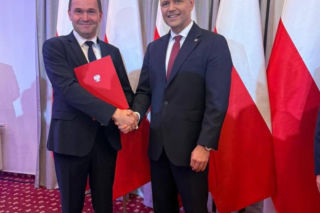 Starosta K. Tchórzewski w Radzie Samorządu Terytorialnego