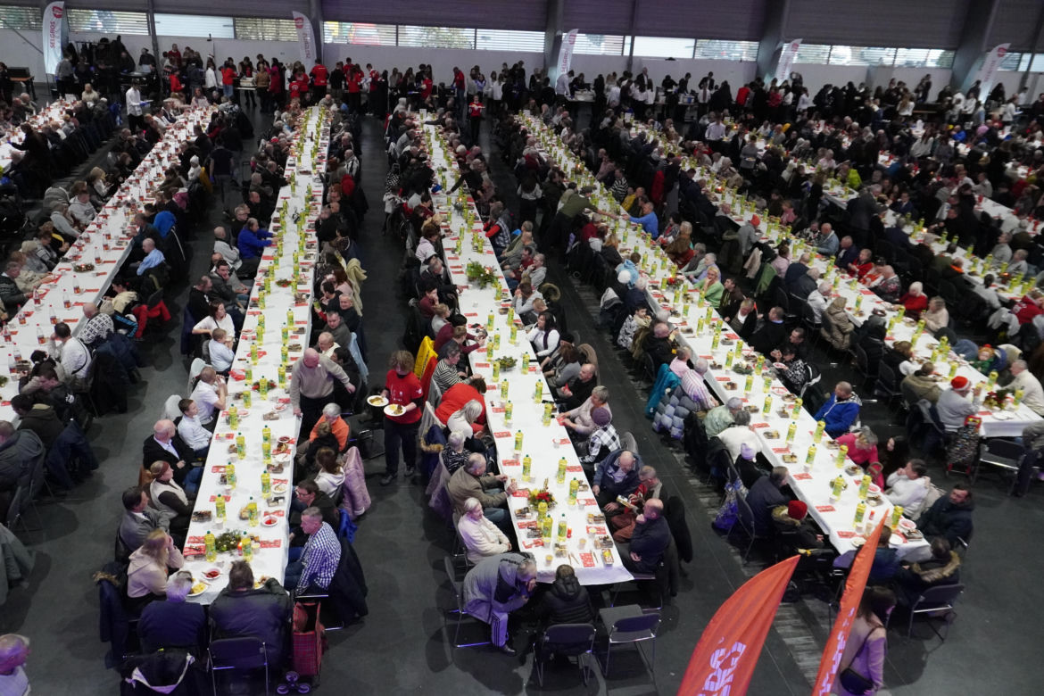 Wigilia Caritas Poznań 2024 