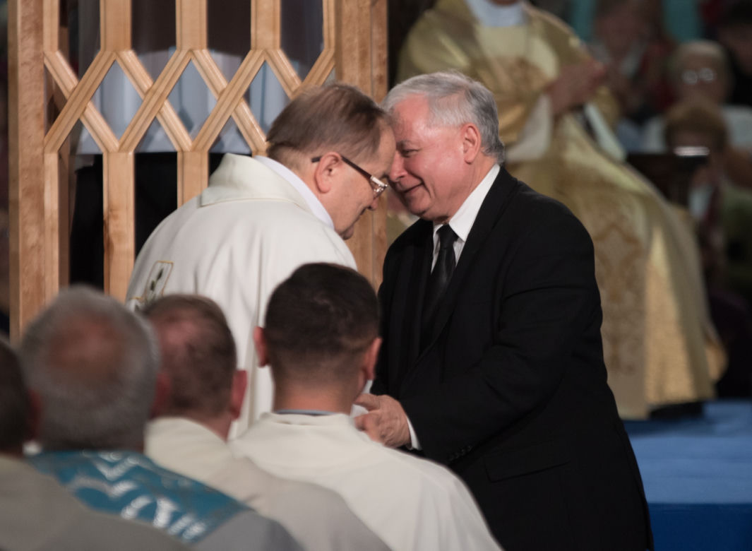 Jarosław Kaczyński, Ojciec Tadeusz Rydzyk