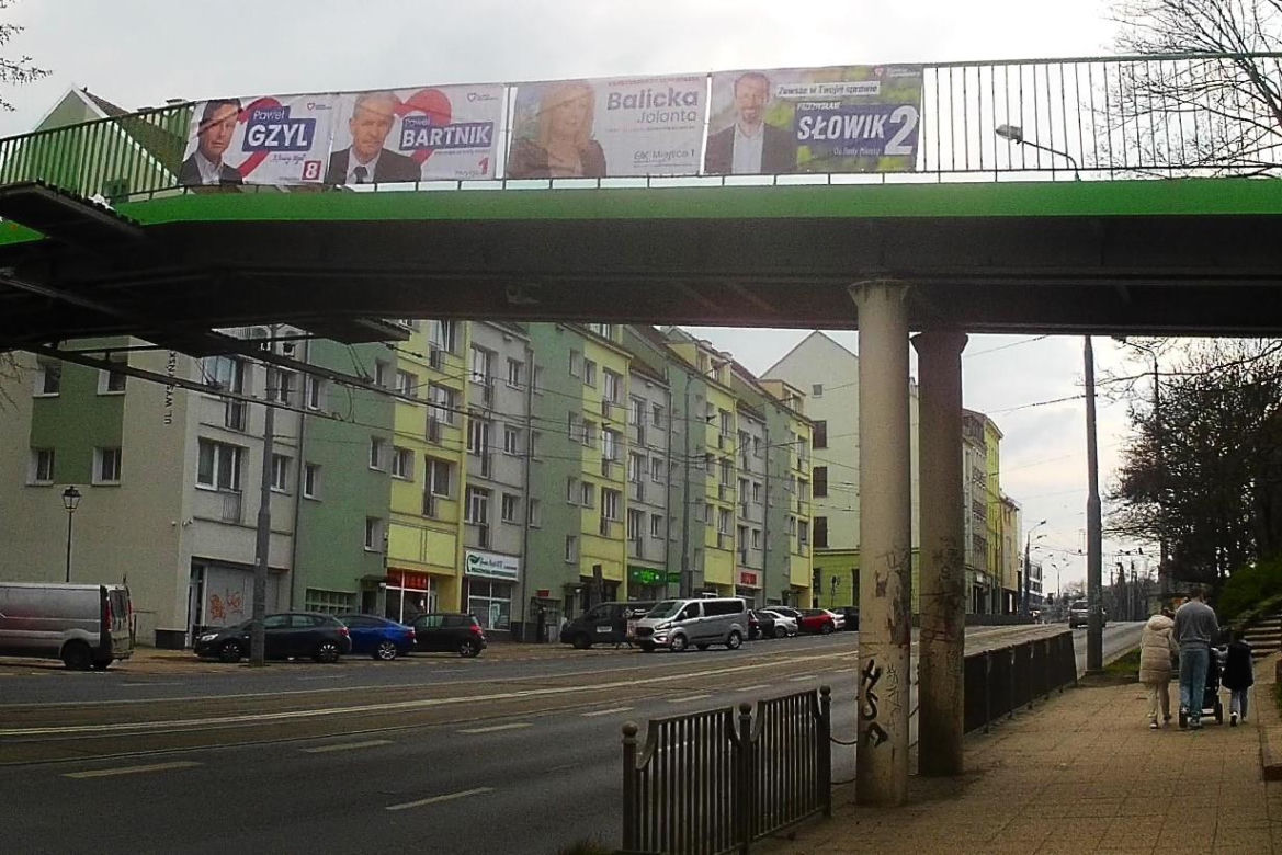 Przedwyborcza "baneroza" w Szczecinie
