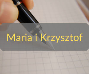 2. Maria i Krzysztof