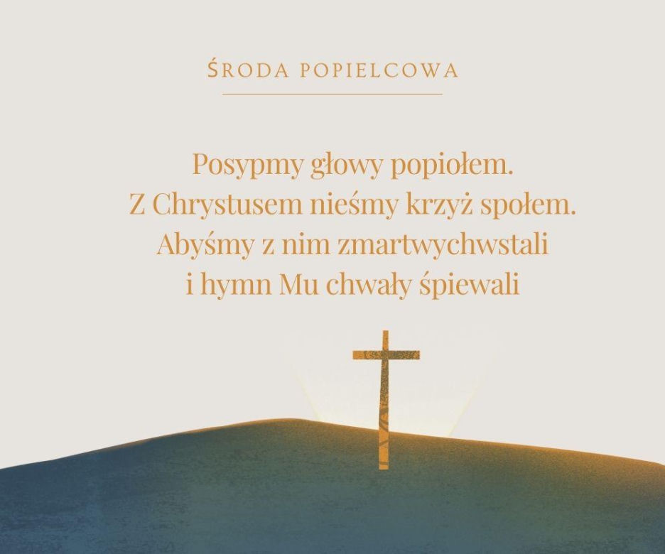 Obrazki z życzeniami na Środę Popielcową