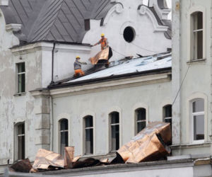 Dworzec Łódź Fabryczna - wyburzanie
