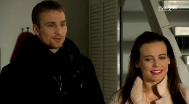 M jak miłość odc. 1141. Wojtek (Mateusz Janicki), Magda (Anna Mucha)
