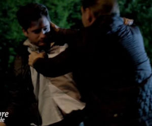 Na dobre i na złe odc. 608. Tomasz Rzepecki (Ireneusz Czop), Adam Krajewski (Grzegorz Daukszewicz)