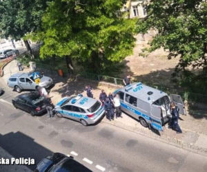 Kierowca BMW groził, że odbierze sobie życie!