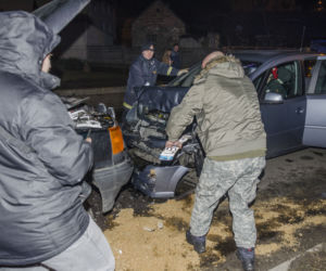Pijany ksiądz rozbił się w Popielec
