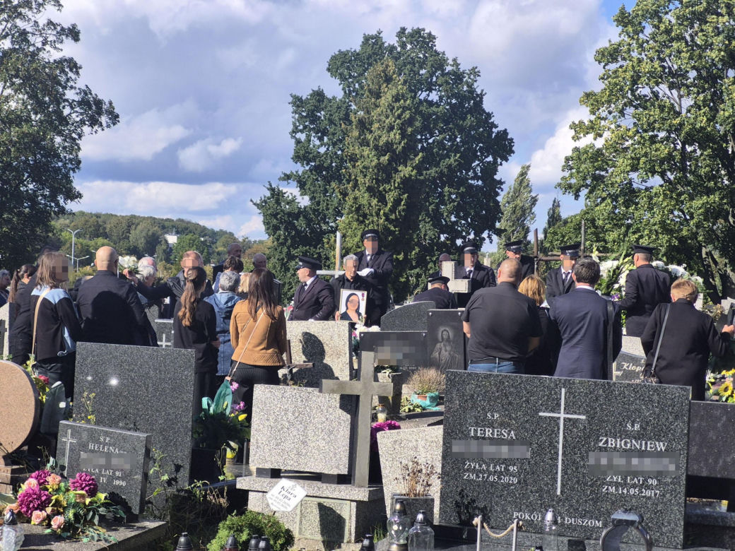 Pożegnano ofiarę katastrofy kolejowej pod Przysuchą