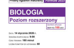 Próbna matura 2026 biologia. WSZYSTKIE arkusze CKE i odpowiedzi 14.01.