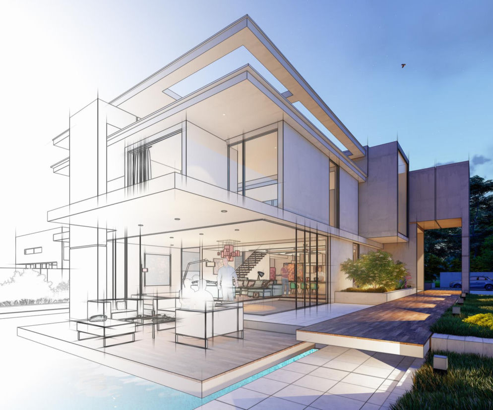 Wizualizacja nowoczesnego domu: od szkicu architektonicznego do gotowego projektu