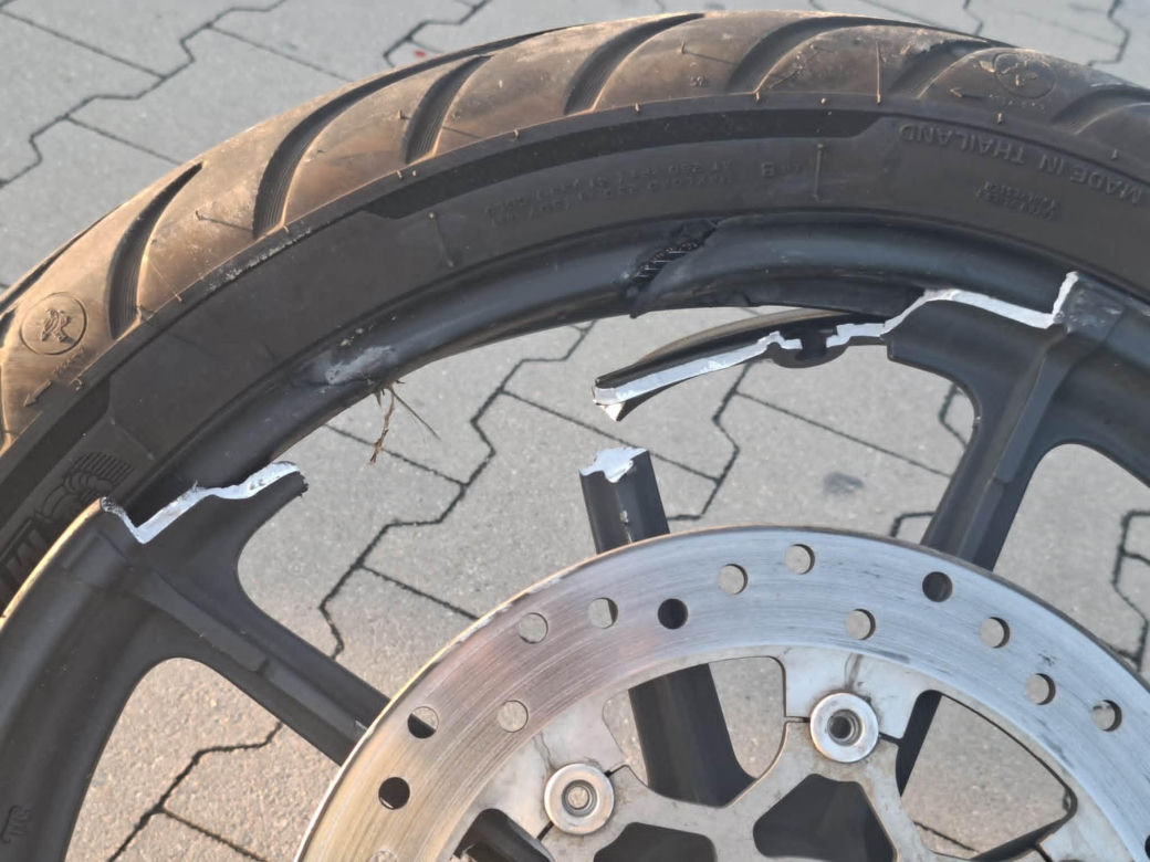 Śmiertelny wypadek motocyklisty