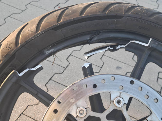 Śmiertelny wypadek motocyklisty