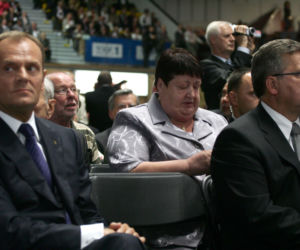 Henryka Krzywonos, Donald Tusk i Bronisław Komorowski 