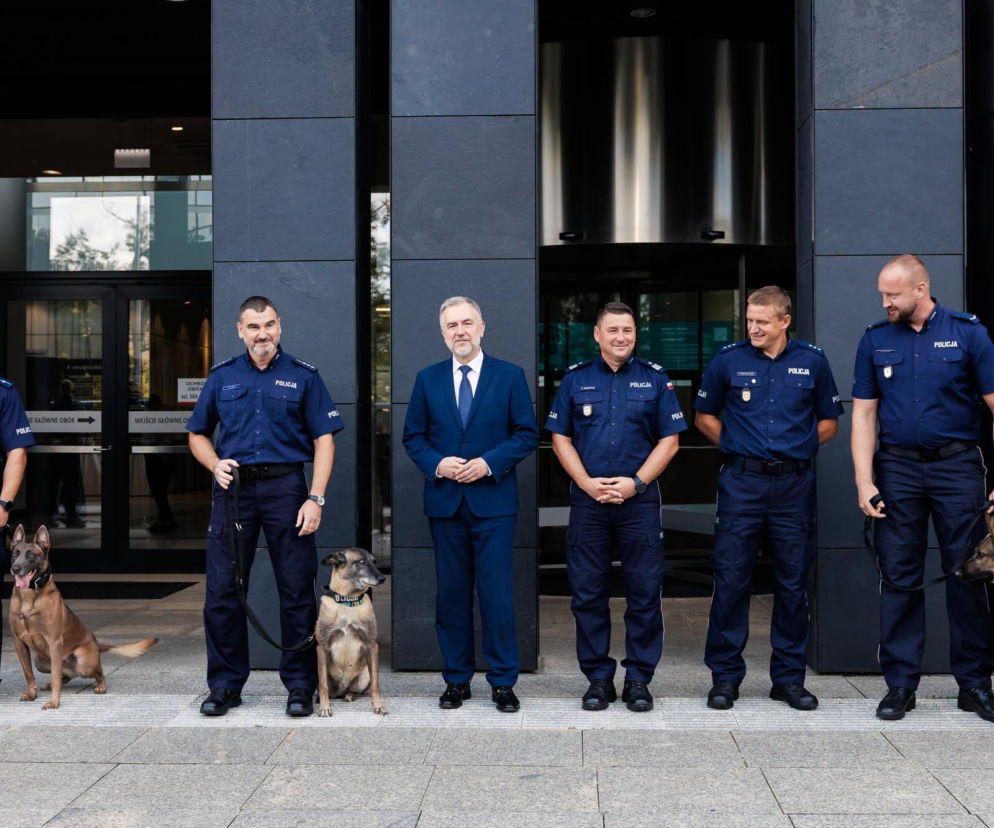 Najlepsi w Wielkopolsce! Policjant z Kalisza i suczka Nitra wezmą udział w krajowych Kynologicznych Mistrzostwach Policji