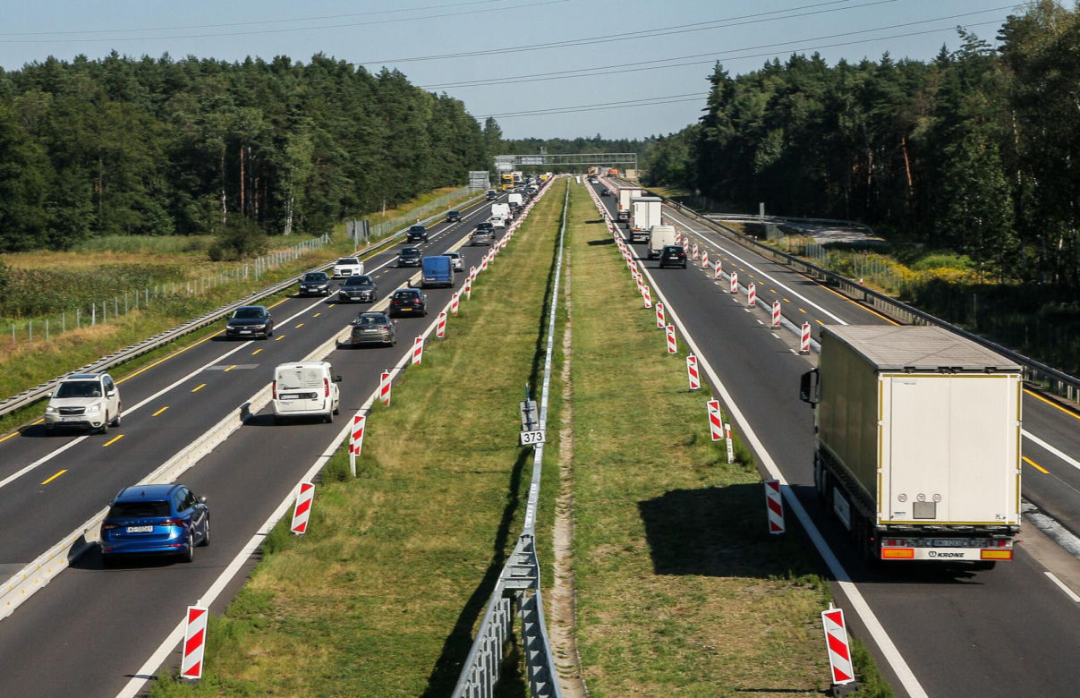 Autostrada A4 notuje coraz większy ruch samochodów