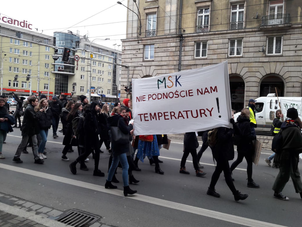 Młodzieżowy strajk klimatyczny we Wrocławiu