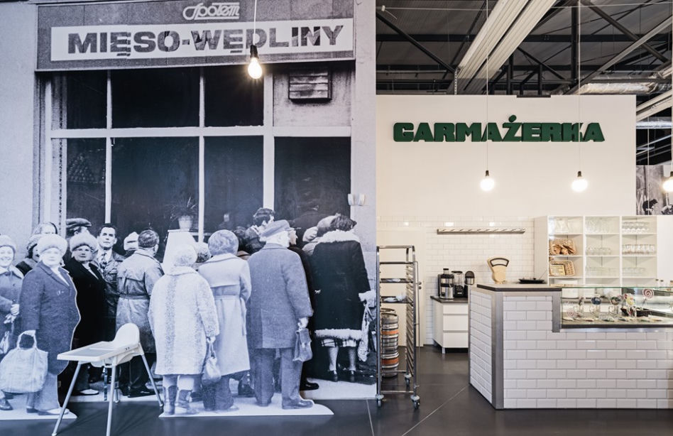 Centrum Historii Zajezdnia we Wrocławiu. Bistro Garmażerka 