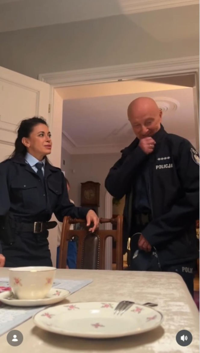 Ranczo 11 sezon. Francesca (Anna Iberszer), Stasiek (Arkadiusz Nader)
