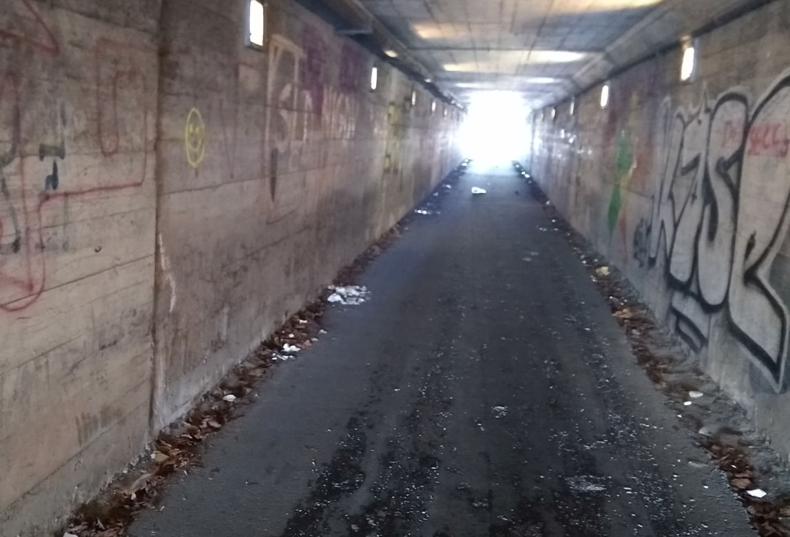 Tunel grozy w Białymstoku