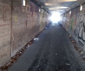 Tunel grozy w Białymstoku