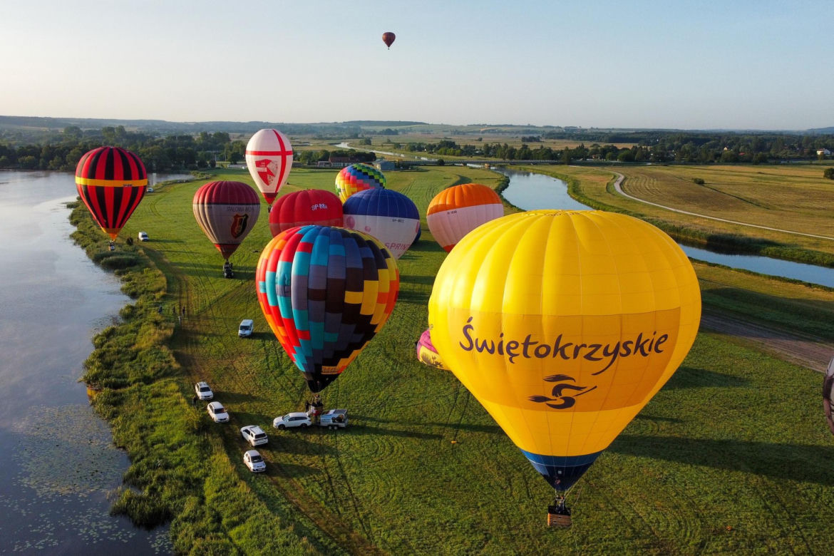 Balonowe Świętokrzyskie 2025 w Pińczowie: Wielka Fiesta Balonowa rusza dziś!