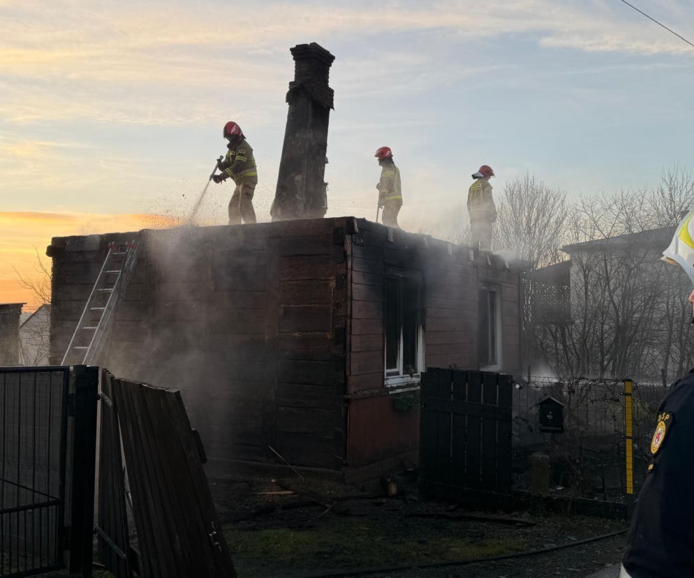 Pożar przed samymi świętami. Ogień strawił cały dom w Wielkiej Wsi!