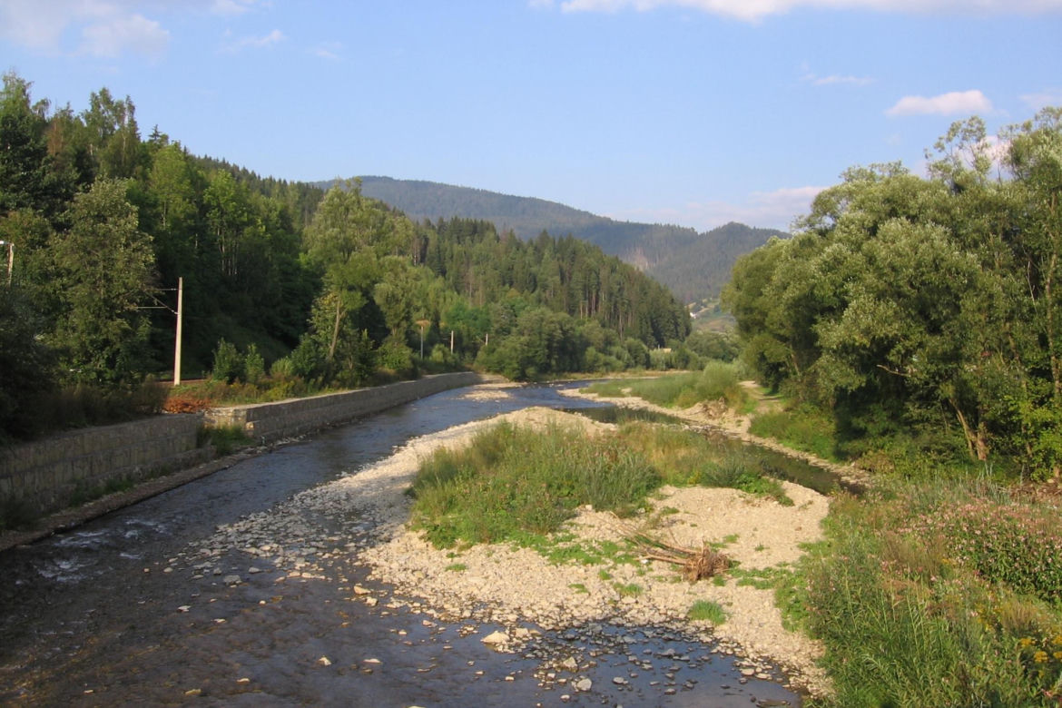 Rzeki - Olza, Odra, Soła na zdjęciach