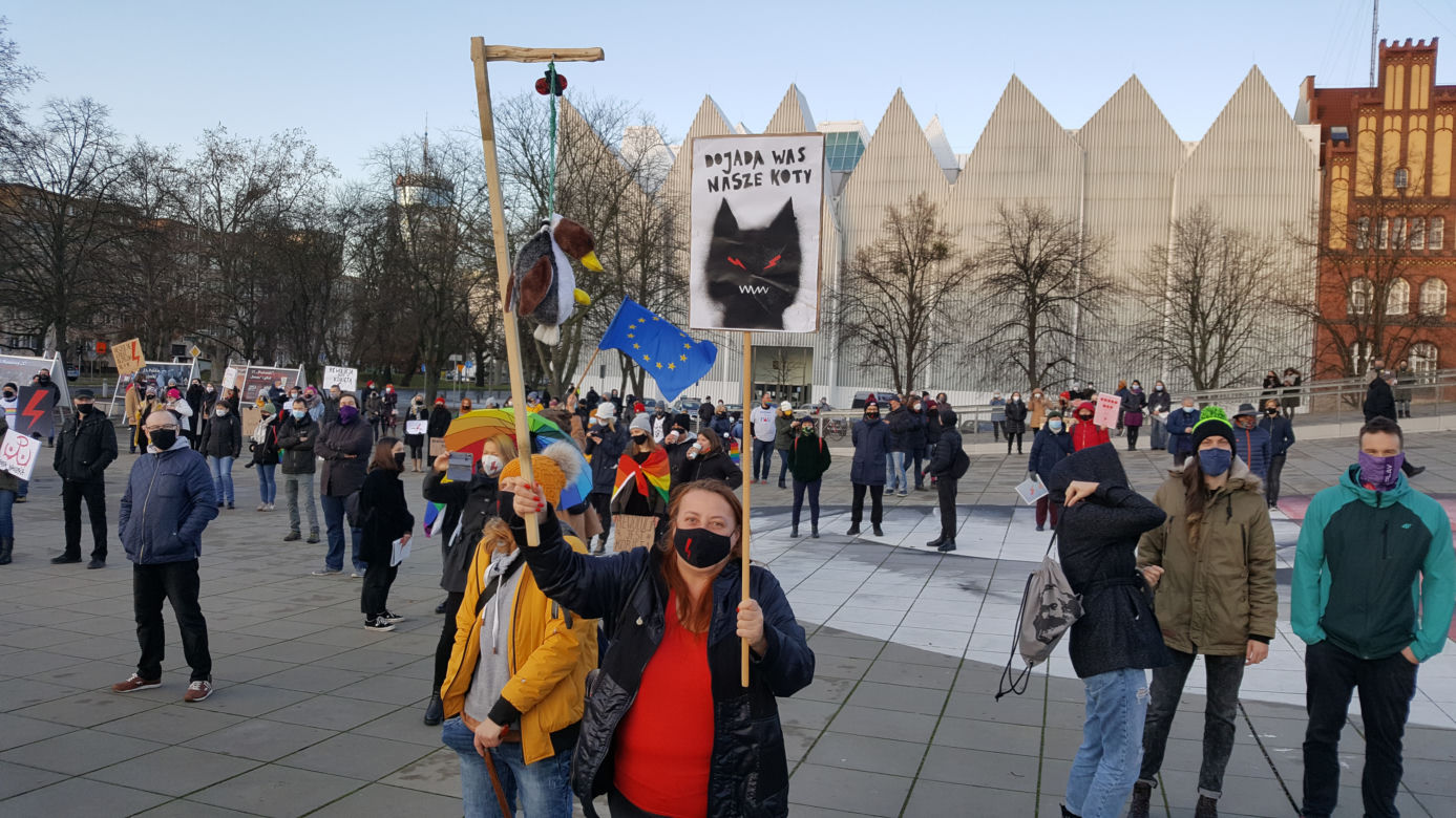 Strajk miesiąc Szczecin