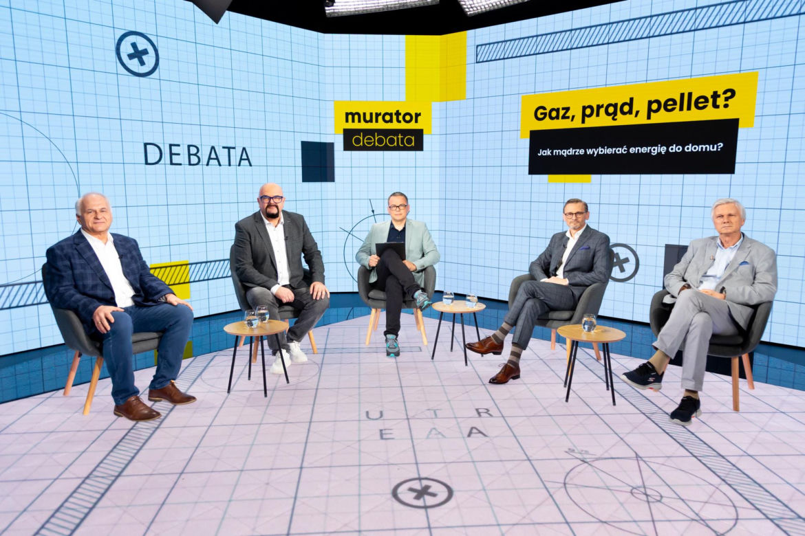 Debata Muratora „Gaz, prąd, pellet – jak mądrze wybierać energię do domu